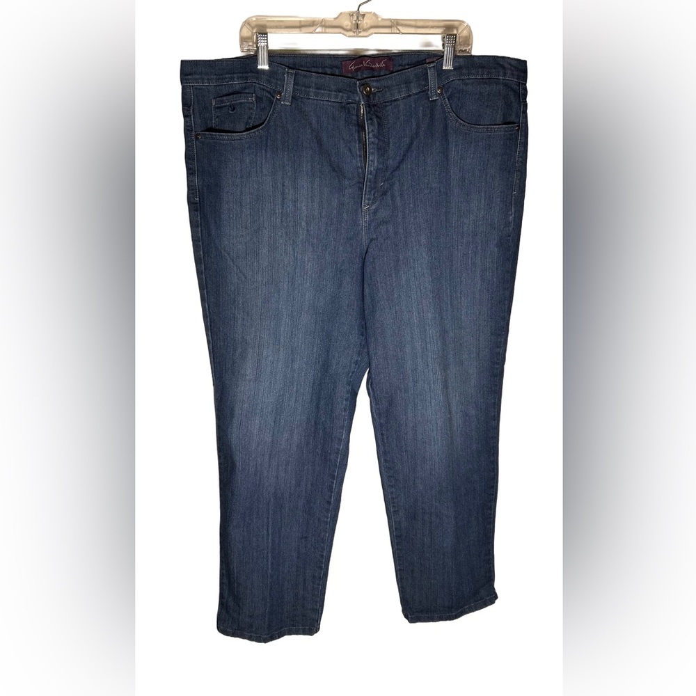 Gloria Vanderbilt Women's Straight Leg‎ Jeans - Dark Blue